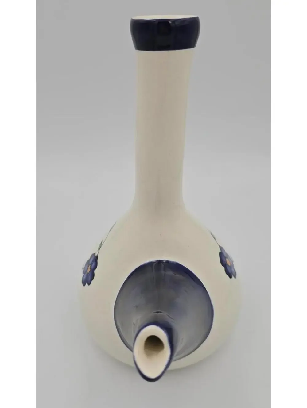 National Geographic Vintage Guatemalan Handcrafted Novica Ceramic Wine Decanter